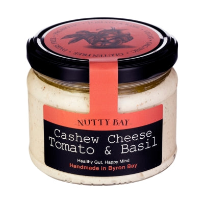 Nutty Bay Cashew Cheese - Tomato & Basil 270g