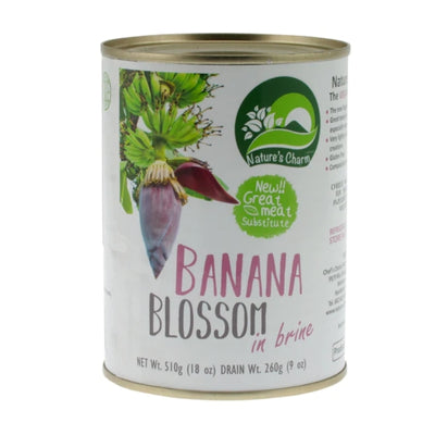 Natures Charm Banana Blossom in Brine 510g