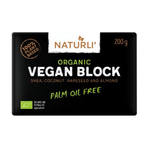 Naturli Vegan Organic Block Butter 200g