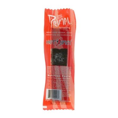 Primal Spirit Vegan Jerky - Hot and Spicy 28g