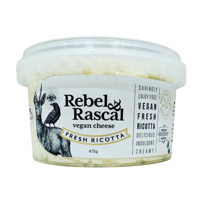 Rebel & Rascal Fresh Ricotta 475g - CHILLED