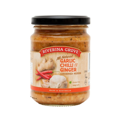 Riverina Grove - Crushed Garlic Chilli Ginger 240g