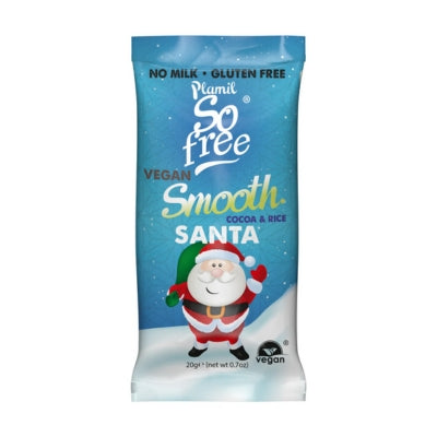 So Free Dairy Milk Style Chocolate Santa Bar 20g