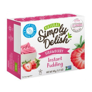 Simply Delish Instant Pudding Strawberry 44g