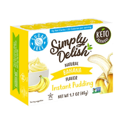 Simply Delish Instant Pudding Banana 44g