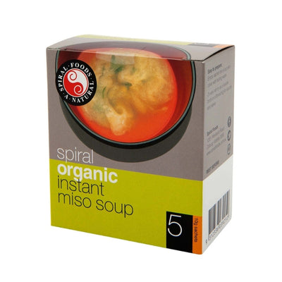 Spiral Foods Soup - Instant Miso Soup Organic (5pk x 10g)