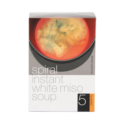 Spiral Foods Soup - Instant Miso Soup White (5pk x 7g)