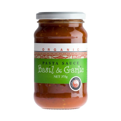 Spiral Foods Pasta Sauce - Basil Garlic Organic 375g