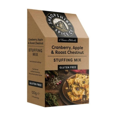 Shropshire Spice Co Gluten Free Cranberry, Apple & Roast Chestnut Stuffing Mix 152g