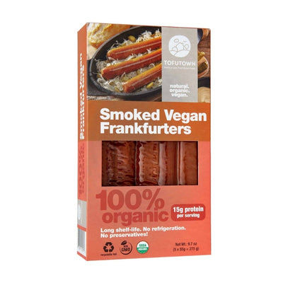 Tofutown Vegan Smoked Frankfurters 275g