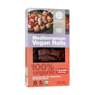 Tofutown Mediterranean Vegan Rolls 200g