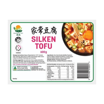 TLY Silken Tofu Large 600g