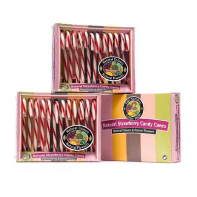 The Natural Candy Shop Strawberry Candy Canes 170g