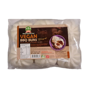 Vincent Vegan BBQ Buns 6pc 480g - FROZEN