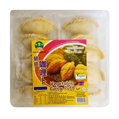 Vincent Vegetable Curry Puffs 10pc 400g - FROZEN