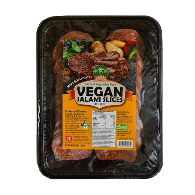 Vincent Vegan Salami Slices 500g