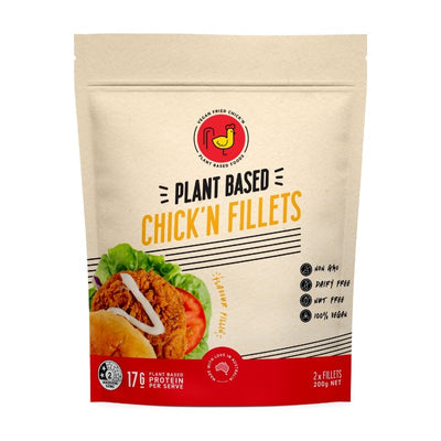 VFC Original Chickn Fillets 200g (Retail) - FROZEN **NEW Lower Pricing!!**