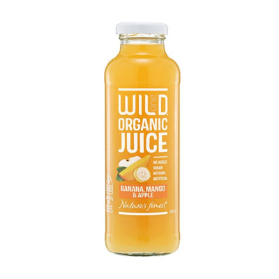 Wild One Organic Juice Banana, Mango & Apple 360ml