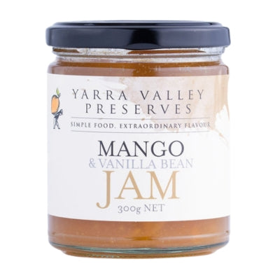 Yarra Valley Preserves - Jam Mango and Vanilla Bean 300g